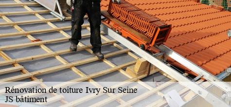 Rénovation de toiture  ivry-sur-seine-94200 JS bâtiment