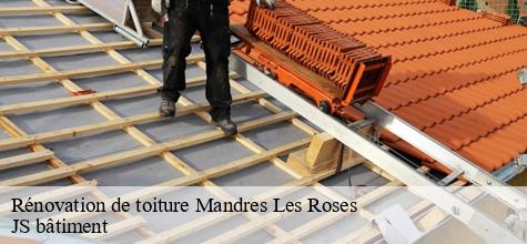 Rénovation de toiture  mandres-les-roses-94520 JS bâtiment