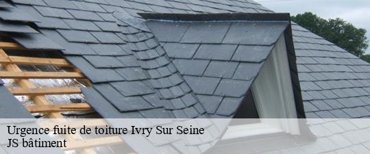 Urgence fuite de toiture  ivry-sur-seine-94200 JS bâtiment