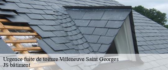Urgence fuite de toiture  villeneuve-saint-georges-94190 JS bâtiment