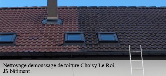 Nettoyage demoussage de toiture  choisy-le-roi-94600 JS bâtiment